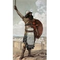 thumbnail image 2 of Tissot, James 12x18 Gold Ornate Wood Framed with Double Matting Museum Art Print Titled - Othniel, 2 of 4