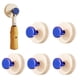 thumbnail image 5 of 5 ganchos de plástico con ventosa, sin taladro, con gran potencia de succión, desmontables y reutilizables, para baño, cocina, dormitorio, accesorios de almacenamiento., 5 of 8