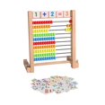 thumbnail image 4 of Colorful Wooden Abacus Ten Frame Set Montessori for Kids Toddlers Elementary, 4 of 8