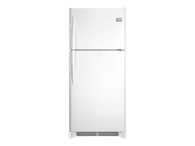 FGHT2046QP 30 Energy Star Rated 20.4 Cu. Ft. Top Freezer Refrigerator with Custom-Flex Door Bins Bright LED Lighting Full-Width Adjustable Storage Drawer and Humidity-Controlled Crispers i