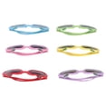 thumbnail image 4 of Gafas de sol infantiles, gafas de sol infantiles 6pcs colores vibrantes fáciles de eliminar un estilo encantador para cantar para bailar, 4 of 7