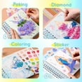 thumbnail image 3 of 8-in-1 Magic Princess Craft Set, 8 in 1 Poke Craft Kits for Girls, Magic Princess Crafts, DIY Activity with Princesses Stickers, Foil Crafts Art Fun & Gem Painting for Boys & Girls (Pink), 3 of 7