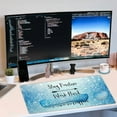 thumbnail image 7 of 4-in-1 Large Gaming Mouse Pad, Keyboard Wrist Rest Pad & Wrist Support Mousepad Set, Extended Desk Pad Waterproof Desk Mat for Home Office Study Game - Stay Positive, 7 of 7