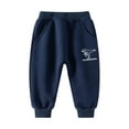 thumbnail image 3 of 2Pcs Kids Boy Sweatsuit Child Cotton Long Sleeve Outfits Set Sport Tracksuit Tops + Sweatpants Size 1-5T, 3 of 9