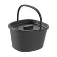 thumbnail image 5 of TOOYFUL Commode Chair Bucket Bedpan Compact Bedroom Urinal for Elderly Seniors Women Black, 5 of 10