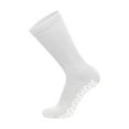 thumbnail image 4 of 6 Pairs of Non-Skid Diabetic Cotton Crew Socks with Non Binding Top (White, Sock Size 10-13, Fits US Men's Shoe Size 9-10.5), 4 of 7