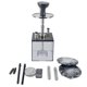 thumbnail image 1 of Kit De Cachimba Acrílica, Cachimba De Tubo Doble Acrílica Cuadrada Portátil Con Luz Led Y Cuenco De Cachimba De Silicona, Accesorios Para Cachimba Yuarrent HA036236-00, 1 of 6