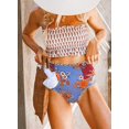 thumbnail image 4 of Maillots de Bain Bandeau 2 Pièces Taille Haute pour Femmes, 4 of 6