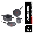 thumbnail image 1 of Batería de Cocina T-Fal Elemental Stone 5 Piezas Gris, 1 of 4