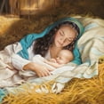thumbnail image 3 of Missman, Mark 12x12 Black Modern Framed Museum Art Print Titled - A Mothers Love, 3 of 5