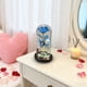 thumbnail image 5 of Cheapark Valentines Day Preserved Rose in Glass Dome with Gold Foil Gift Butterfly Ornament for Home Desk Table Romantic Decor, 5 of 6