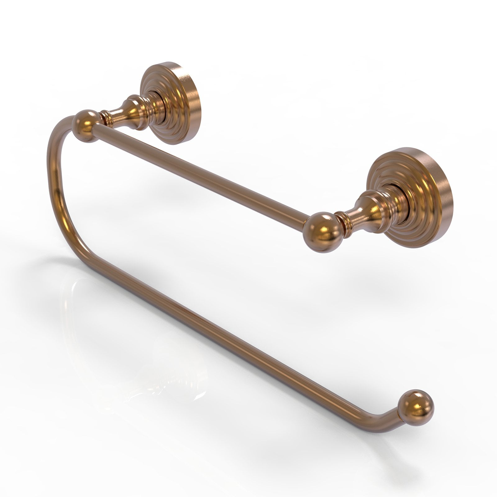 brass paper towel stand