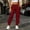 Wine, variant on Gamivast Women's High Waisted Jogger Sweatpants Casual Cuffed Track Pants with Pockets Drawstring Elastic Waist Athletic Workout Lounge Trousers for Running Gym Black L