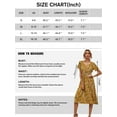 thumbnail image 5 of Cizayoi Women's Summer Dresses Ruffles Sleeve Loose Short Flowy Mini Babydoll Dress, 5 of 5