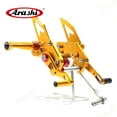 thumbnail image 5 of Arashi (Version 2.1) Adjustable Rearsets for Kawasaki Z125 PRO 2016 - 2023 Motorcycle Accessories Foot Pegs Footrests Rear Set Gold 2017 2018 2019 2020 2021 2022, 5 of 6
