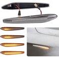 thumbnail image 1 of piezas LED luces de circulación diurna señal de giro lateral dinámica ámbar compatible para Alfa Romeo 159 coche deportivo Boera Spider tipo 939 (blanco) Dksfjkl, 1 of 5