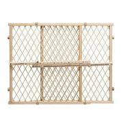 Evenflo Position & Lock Value Adjustable Wood Baby Gate, Fits Openings 26 - 42 in. Wide