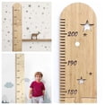 thumbnail image 2 of Wooden Childrens Height Measuring Ruler Childrens Room Splicing Wooden Star Growth Measuring Ruler Height Measuring Ruler, 2 of 9