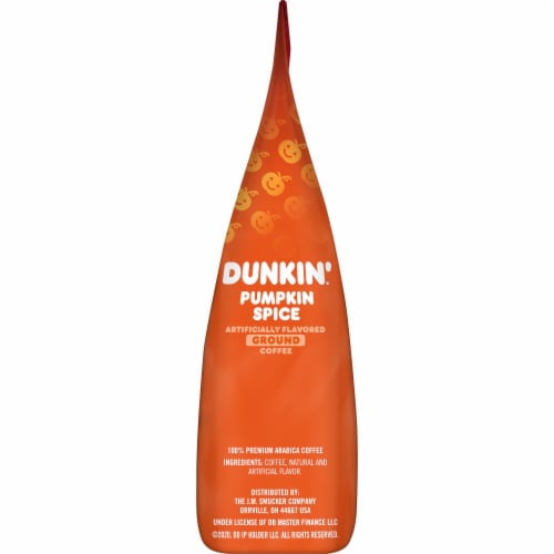 2X-Dunkin' Donuts Pumpkin Spice Ground Coffee - 11 oz