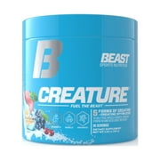 Beast Sports Creature Creatine Powder, Fruit Blast, 30 Servings