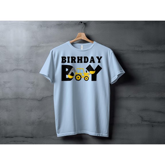Birthday Boy Excavator Tshirt, Construction Birthday Shirt, Digger Birthday Party Outfit, Excavator Lover Birthday Party Gift Present