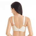 thumbnail image 3 of BIMEI Women's Mastectomy Bra Pockets Wireless Post-Surgery Invisible Pockets for Breast Forms Everyday Bra Plus Size Bra 9818,Ivory White, 40B, 3 of 8