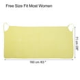 thumbnail image 4 of Toalla de Baño para Mujer Unique Bargains Amarillo Correa Ajustable, 4 of 7