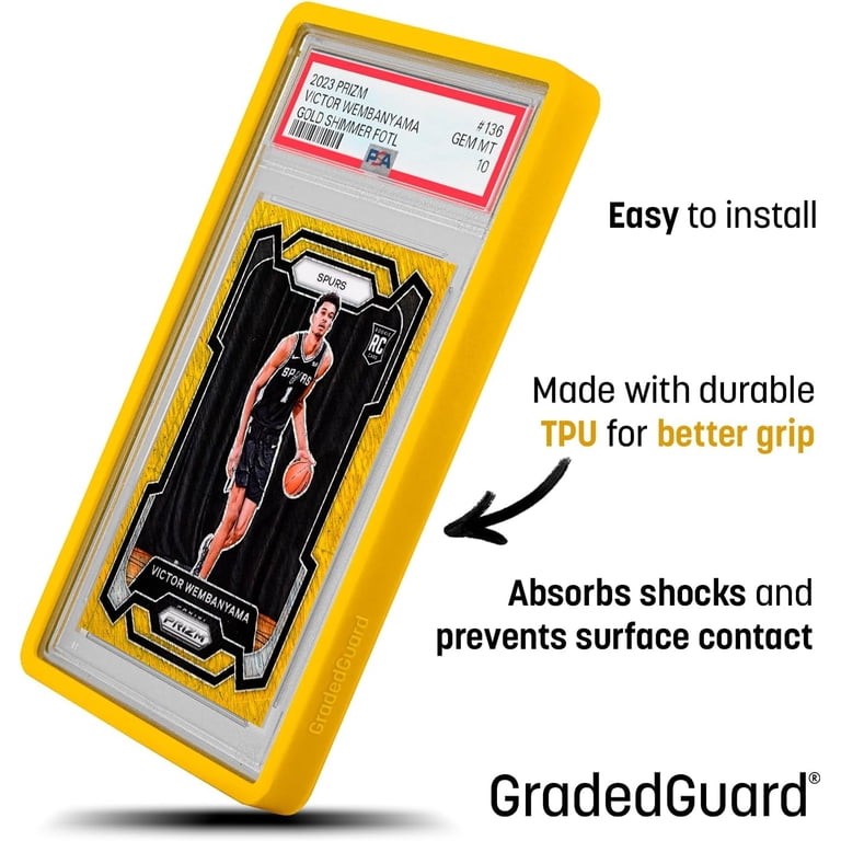 GradedGuard CGC Card Slab Protector Case, Standard CGC Size, Impact Resistant TPU Holder, Drop & Scratch Proof Frame for Graded Sports TCG Collectible Trading Cards - Purple - Walmart.com GradedGuard CGC Card Slab Protector Case, Standard CGC Size, Impact Resistant TPU Holder, Drop & Scratch Proof Frame for Graded Sports TCG Collectible Trading Cards - Purple - Walmart.com