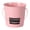 Pink, variant on Orange Galvanized Metal Flower Pot Buckets Set Of 4 Small Planter Vases For Indoor Outdoor Garden Decor