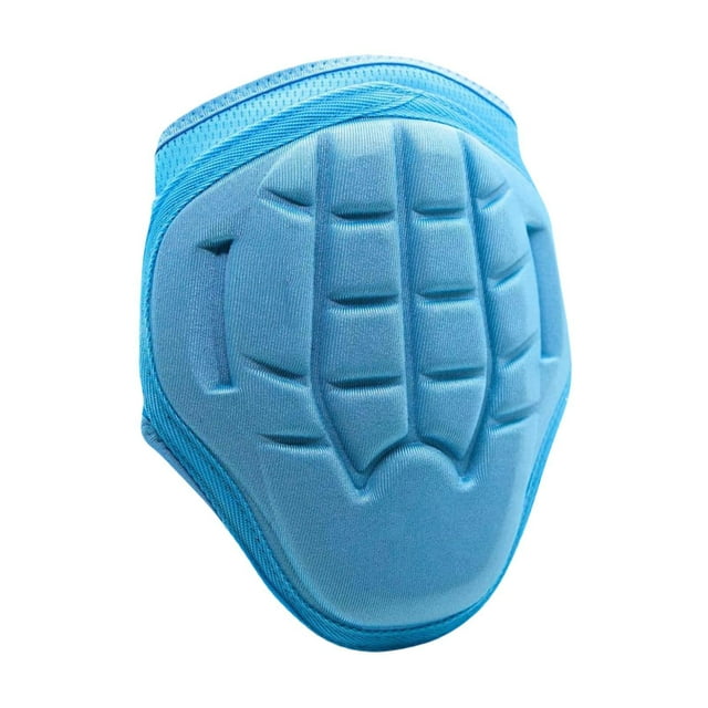 Protector de codo de béisbol, almohadilla protectora fácil de usar, equipo de brazo con absorción de impacto, codera para baloncesto, béisbol, adultos Azul claro