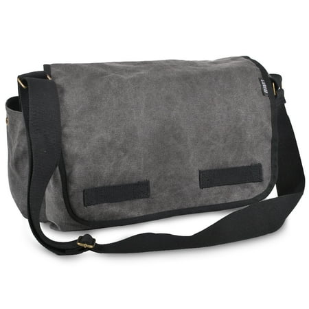 Everest Large Cotton Canvas Messenger