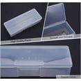 thumbnail image 4 of 5 paquetes de cajas de almacenamiento de plástico rectangulares grandes de 7,5 x 3 x 1,5 pulgadas con ventilación para herramientas de modelo Gundam, almacenamiento de herramientas de vinilo,, 4 of 8