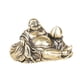 thumbnail image 5 of Estatua de Buda Maitreya, adorno de escritorio, centro de mesa, regalo artesanal, escultura budista, figura de latón para estante de oficina y, 5 of 9