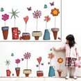 thumbnail image 3 of facefd 2 Pieces Flower Butterfly Stickers Decal Window Glass Wall Decor, 3 of 9