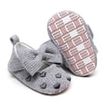 thumbnail image 2 of XIMIN Infant Girls Mary Jane Flats Single Shoes with Bowknot Embroider First Walkers Shoes Toddler Sandals Wedding Dress Ballet Shoes Princess Shoes, 2 of 5