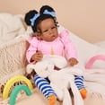 thumbnail image 3 of Takanini Reborn Handmade Baby Black Skin Silicone Doll Playset, 10 Pieces, 3 of 6