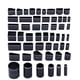 thumbnail image 5 of Kenally Funda de cuero para teléfono, conjunto surtido de perforadoras de agujeros de Metal, Kit de herramientas de perforación portátil Kits y herramientas para tallar Tipo 4 Kenally TO010870-04, 5 of 6