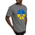 thumbnail image 4 of CafePress - Peace In Ukraine T Shirt - Mens Comfort Colors Shirt, 4 of 5