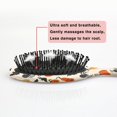thumbnail image 5 of Halloween Pumpkin Spider Bat Pattern Hair Brush,Girls Detangling Hair Brush,Glide Through Tangles with Ease for Wet & Dry Hair,8.8"X2.8", 5 of 7