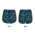 thumbnail image 5 of Lsque Rose Flowers Printed Women's Running Shorts with Liner Pockets,Elastic Quick Dry Workout Athletic Gym Yoga Shorts,Womens High Waist Shorts-Medium, 5 of 9