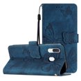thumbnail image 1 of Compatible avec Samsung Galaxy A30/a20 Étui Papillon Embossée avec Portefeuille et Support, 1 of 5