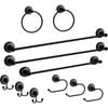 Baldwin 11-piece Bath Hardware Set, Matt