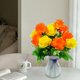 thumbnail image 5 of Ramo de Rosas Artificiales para El Día de La Madre, Gran Ramo de 6 Cabezas, Ideal para Decorar La Sala de Estar, La Mesa Del Comedor y El Hogar., 5 of 6