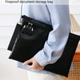 thumbnail image 2 of Portable Resistant File Storage Pouches Large Capacity Fireproofs File Holders for Important Paper and Electronics, 2 of 9