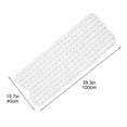 thumbnail image 3 of Bathtub And Shower Mats Bath Mat Extra Long Non Slip Bath Mats 39.4 X 16 Inches Bathroom Mats With Suction Cups Machine Washable Soft Shower Floor Mats Clearance Under 10$!, 3 of 8