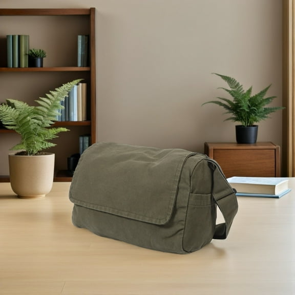 COMPUKAS Large Capacity Hobo Bags For Women Olive Green Casual Crossbody Bag School Use 1Pack