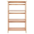 thumbnail image 5 of Winsome Wood Foldable 4-Tier Shelf, Natural, 5 of 19