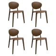 thumbnail image 1 of Ilios Innova | Set de 4 Sillas Teksi Café de Polipropileno Reforzado con Fibra de Vidrio, Diseño Minimalista y Apilable para Comedor, Terraza, Restaurante y Cafetería, Resistentes a la Intemperie., 1 of 9