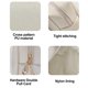 thumbnail image 3 of Bolsa de cosméticos con letras de piel sintética, impermeable, bolsa de artículos de tocador, bolsa de maquillaje portátil para mujeres y niñas, 3 of 5