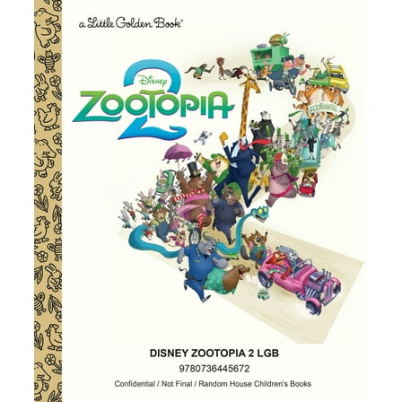 Disney Zootopia 2 Little Golden Book (Hardcover)